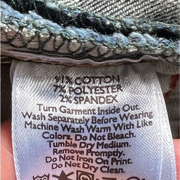 Eddie Bauer Curvy Bootcut Specially Dyed 12 Petite Jeans - Picture 10 of 11